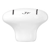 Kat paw keramische knop (Zijkant)