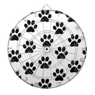 Kat Paw Prints Dart Board Dartbord