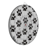Kat Paw Prints Dart Board Dartbord (Voorkant Links)