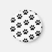 Kat Paw Prints Magneet (Voorkant)