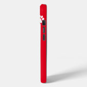 Kat Paw Trace Patroon  Case-Mate iPhone Case (Achterkant / Links)