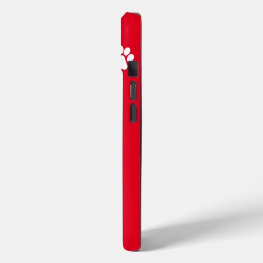 Kat Paw Trace Patroon  Case-Mate iPhone Case (Achterkant / Links)