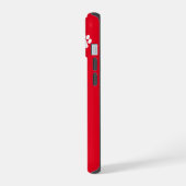 Kat Paw Trace Patroon iPhone 15 Case (Linkerkant)