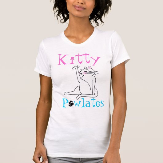 Kat PAWlates T-shirt (Voorkant)