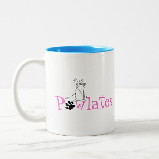 Kat PAWlates Tweekleurige Koffiemok (Links)
