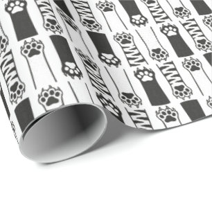 Kat Paws Cadeaupapier