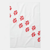Kat Paws Feet Theedoek (Verticaal)
