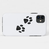 Kat Paws iPhone 5, Barely Daar Hoesje (Achterkant (horizontaal))