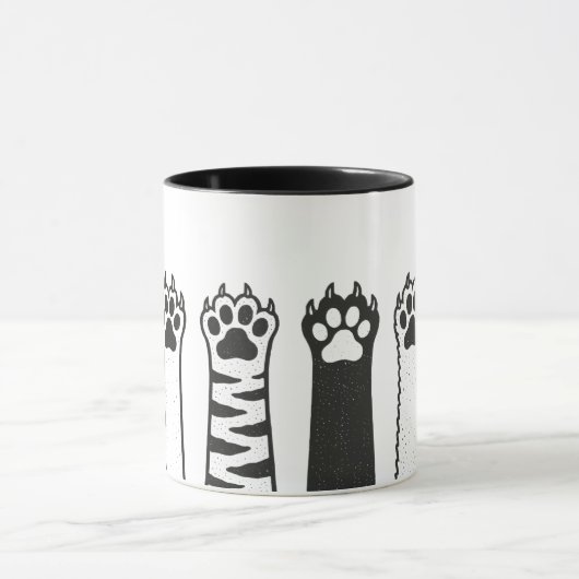 Kat Paws Mok (Midden)