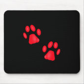 Kat Paws Mousepad Muismat (Voorkant)