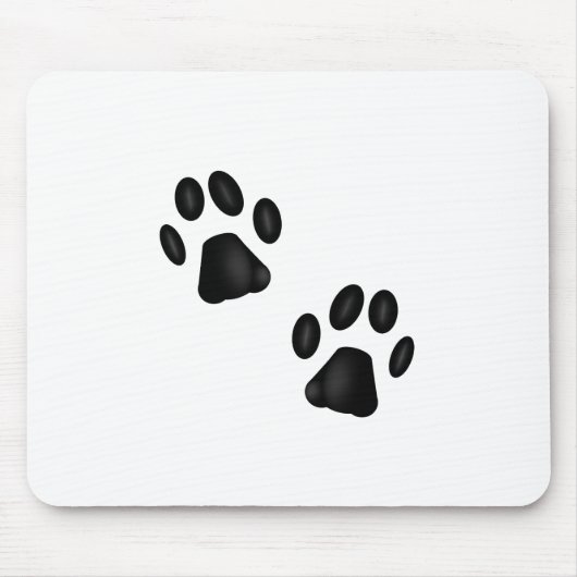 Kat Paws Mousepad Muismat (Voorkant)