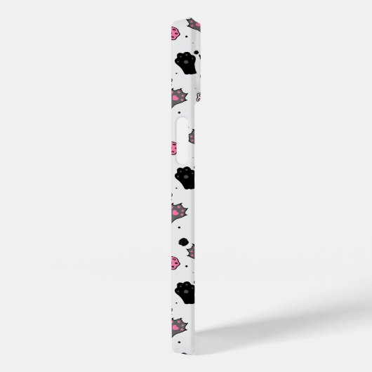 Kat Paws Patroon Case-Mate iPhone Case (Achterkant / Rechts)