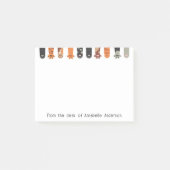 Kat Paws Personaliseert notities Post-it® Notes (Voorkant)