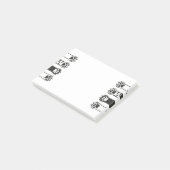 Kat Paws Post-it® Notes (Schuin)