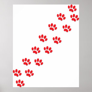 Kat Paws Poster