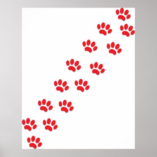 Kat Paws Poster (Voorkant)