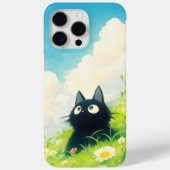Kat Peaceful Meadow Case-Mate iPhone Case (Achterkant)
