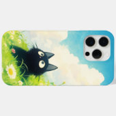 Kat Peaceful Meadow Case-Mate iPhone Case (Achterkant (horizontaal))