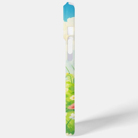 Kat Peaceful Meadow Case-Mate iPhone Case (Achterkant / Links)