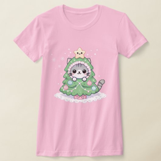 Kat Peek-a-Boo T-shirt (Laagn)