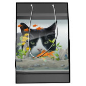 Kat peerin visschacht medium cadeauzakje (Voorkant)