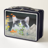 Kat Peering in Vistank Custom 2 x Foto (Voorkant)