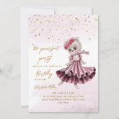 Kat Perfect Pawty (Partij) Meisje 2e verjaardag Kaart (Voorkant)