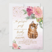  Kat Perfect Pawty (Partij) Meisje 2e verjaardag Kaart (Voorkant)