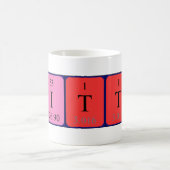 Kat periodieke lijstnaam mok (Center)