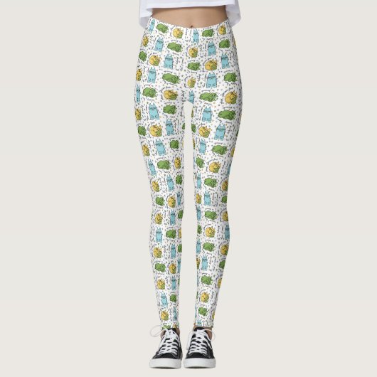 Kat Person Leggings (Voorkant)