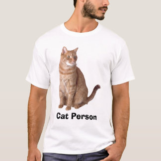 Kat Person Mannen T-shirt