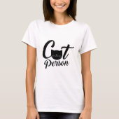Kat Person T-shirt (Voorkant)