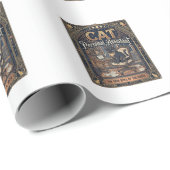 Kat Persoonlijke Assistent Kat Grappige Eigenaar H Cadeaupapier (Rol Hoek)