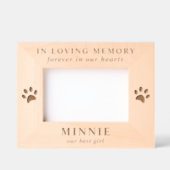 Kat Pet Memorial Foto Gegraveerde Lijstjes (Voorkant)