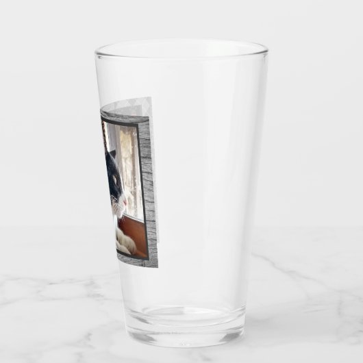 Kat Pet Name Meow One Photo Glas (Links)