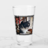 Kat Pet Name Meow One Photo Glas (Voorkant)