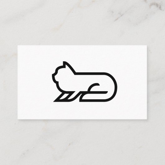 Kat Pet Sitting Visitekaartjes (Achterkant)