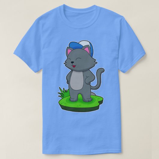 Kat Pet T-shirt (Design voorkant)