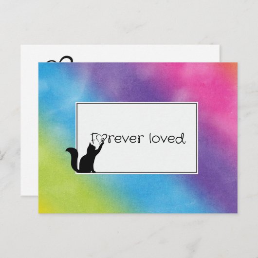 Kat Pet verliest sympathie van Vet Briefkaart (Voorkant / Achterkant)