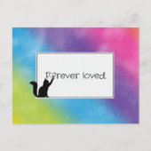 Kat Pet verliest sympathie van Vet Briefkaart (Voorkant)