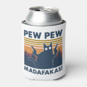  kat Pew Pew Madafakas Blikjeskoeler (Blikje Voorkant)