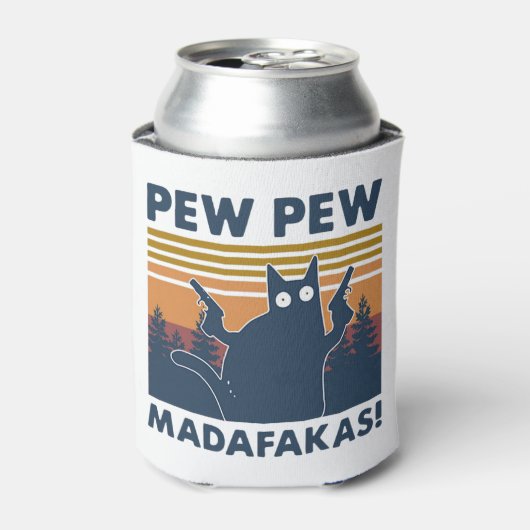  kat Pew Pew Madafakas Blikjeskoeler (Blikje Voorkant)