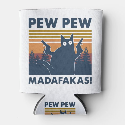 kat Pew Pew Madafakas Blikjeskoeler (Voorkant)