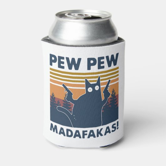  kat Pew Pew Madafakas Blikjeskoeler (Blikje Achterkant)