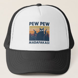 kat Pew Pew Madafakas Trucker Pet