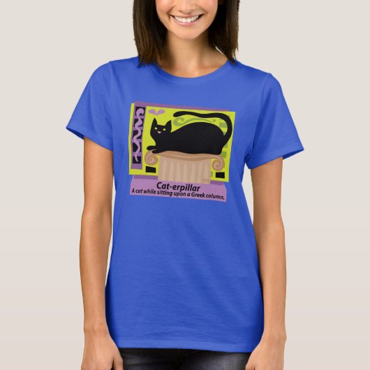 Kat-pijlerShirt T-shirt (Voorkant)