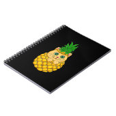 Kat Pineappel | Cute Cat Lover | Summer Fruit Gift Notitieboek (Linkerzijde)