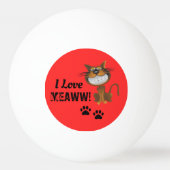 Kat Pingpongbal (Achterkant)