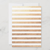 Kat Pink Gold Birthday Kaart (Achterkant)