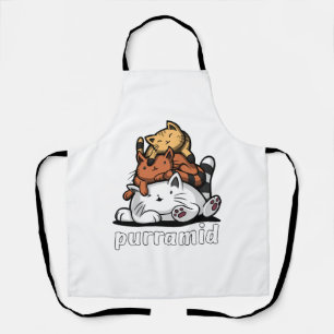 Kat Piramide Purramid Mooie Kittens Schort